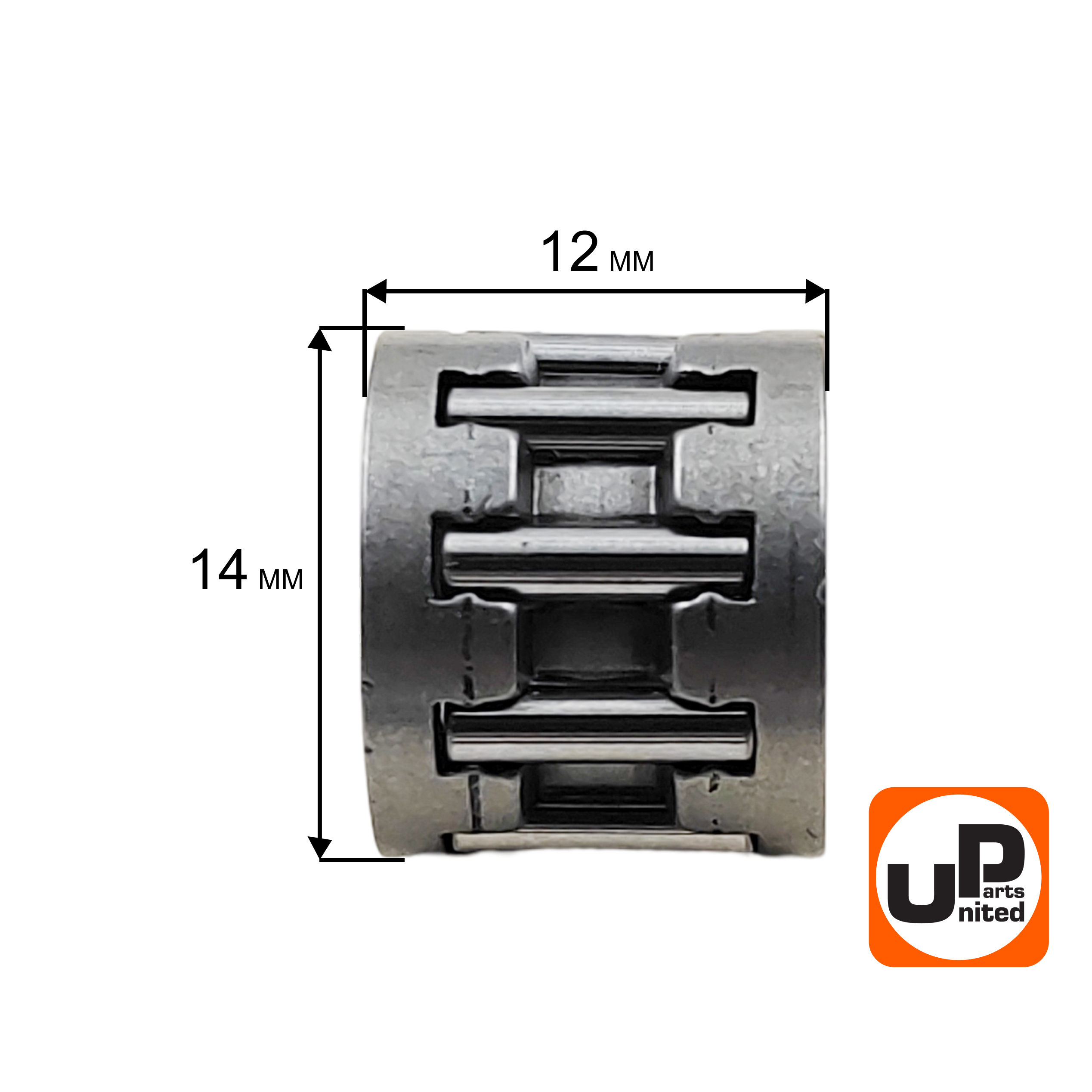 Подшипник игольчатый UNITED PARTS пальца поршня для HUSQVARNA 137/142 (90-1162), шт