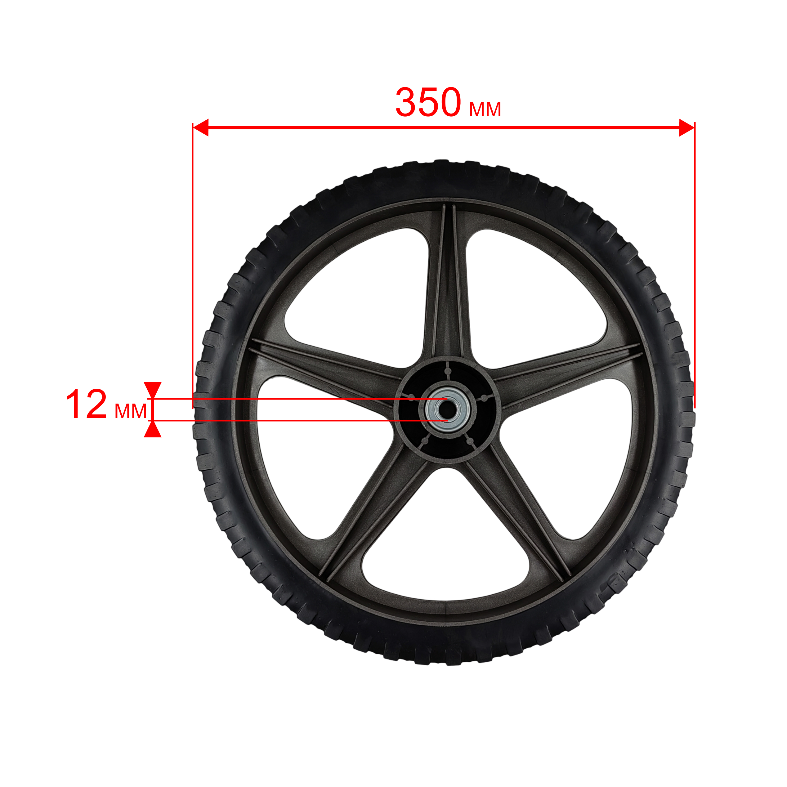 Колесо газонокосилки DDE LM 57 Trim (791-967-022), шт