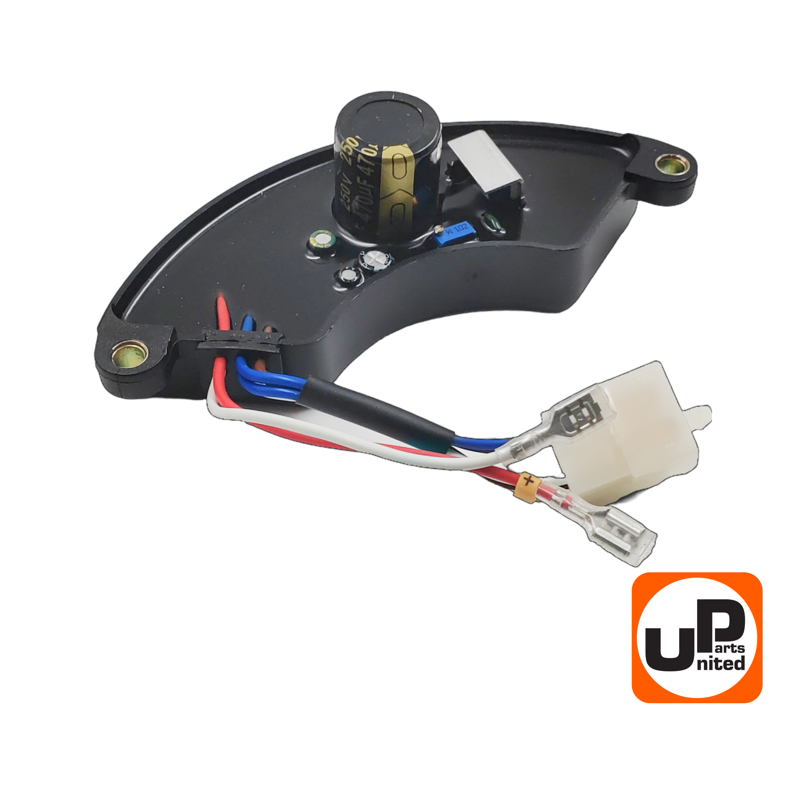 Блок AVR UNITED PARTS 7 кВт, 1Ф, полукруглый, провода 4+2, шт