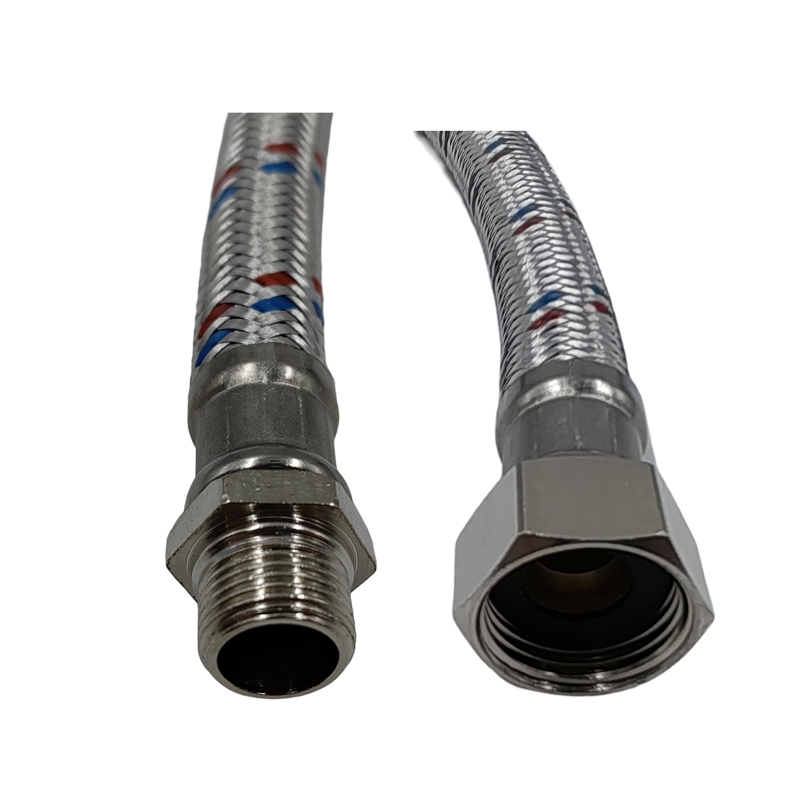 Шланг QUATTRO ELEMENTI A1001Inox в металлической оплётке (910-218-903), шт