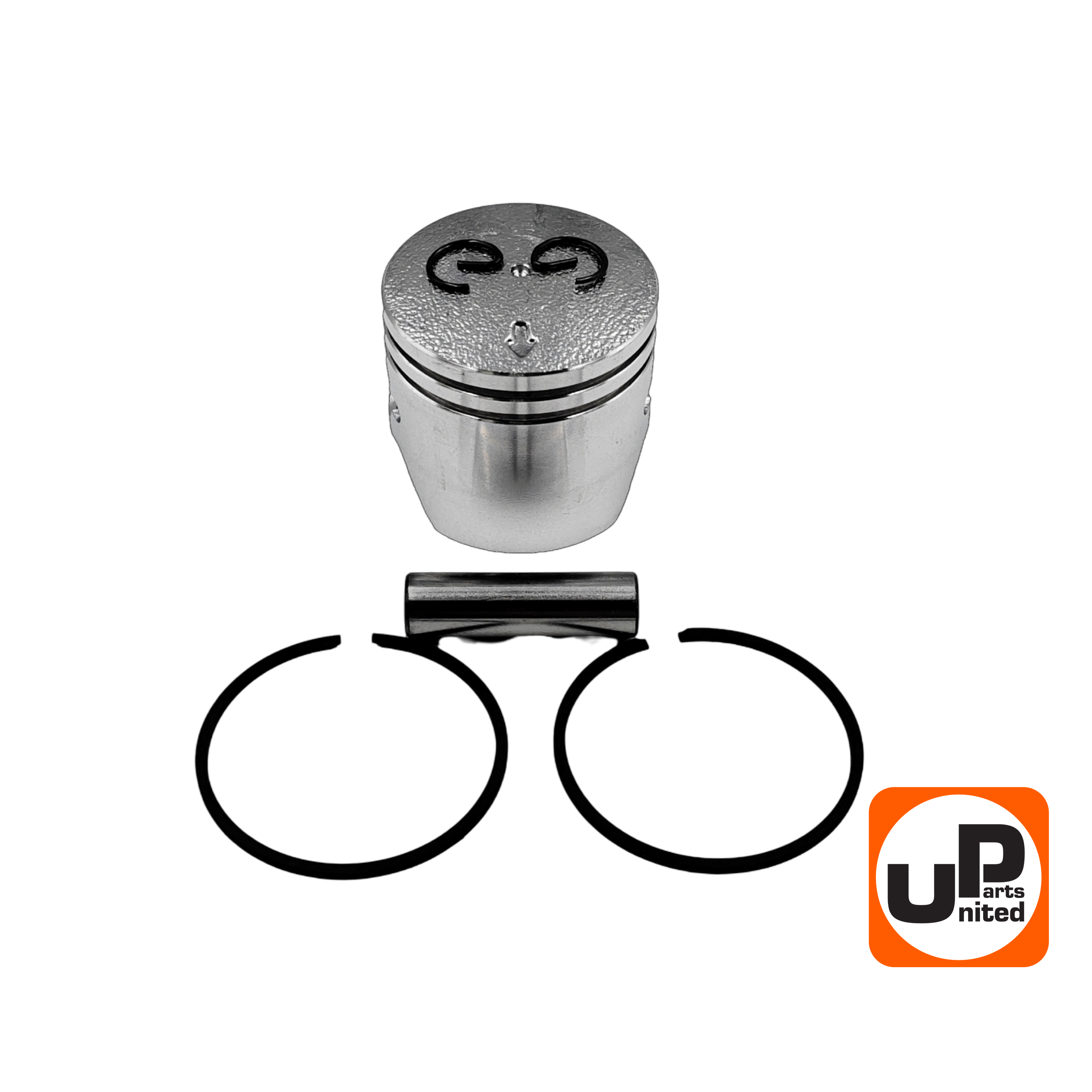 Поршень в сборе UNITED PARTS для триммеров 26 куб.см. Ø34мм, шт