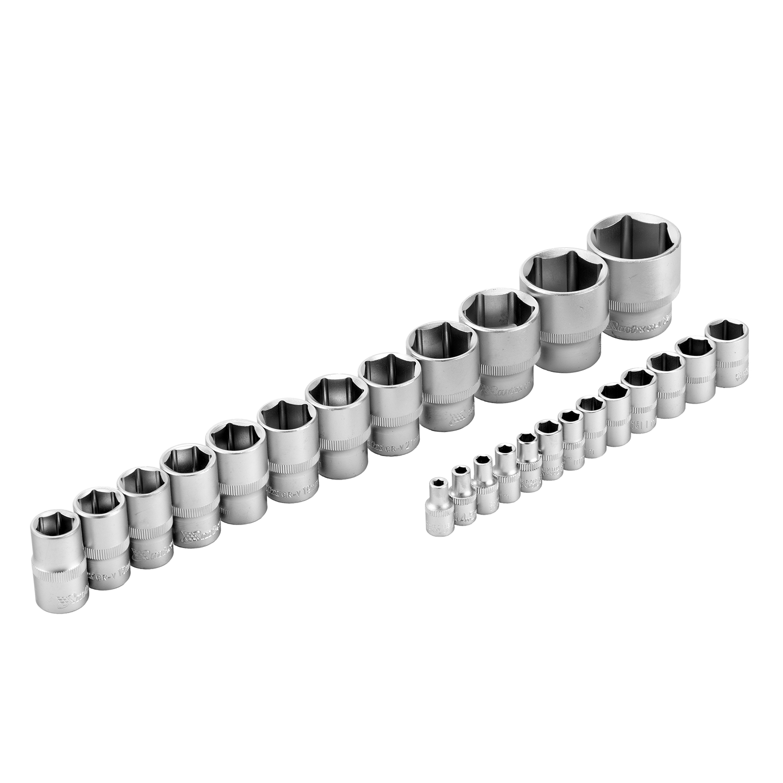 Набор инструментов 82 предмета, CrV, 1/2", 1/4" MTX