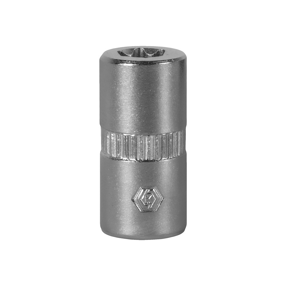 Головка торцевая КОБАЛЬТ 1/4", TORX E10, CR-V, подвес (922-135)