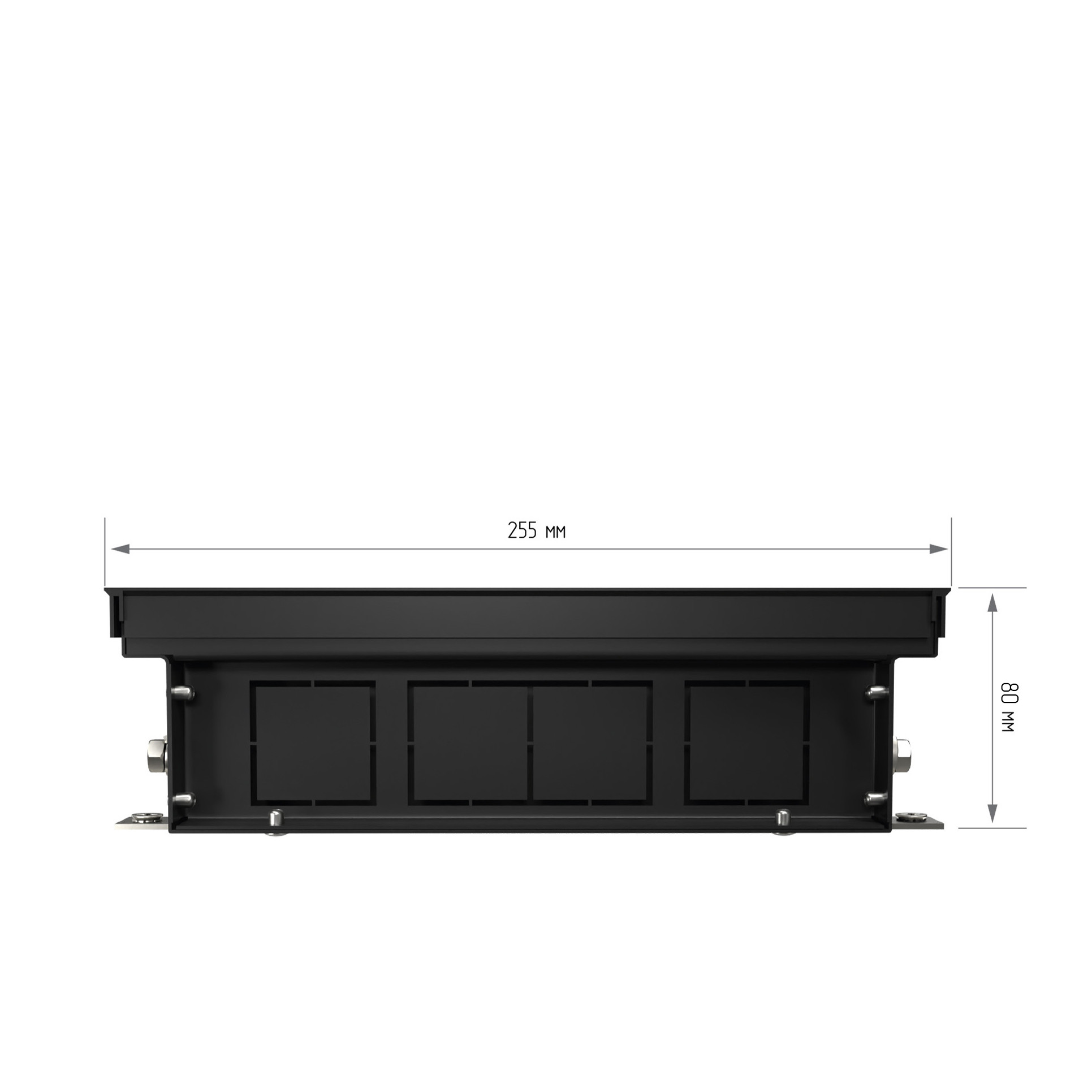 Конвектор внутрипольный Royal Thermo ATRIUM TURBO-80/250/800-DG-U-NA