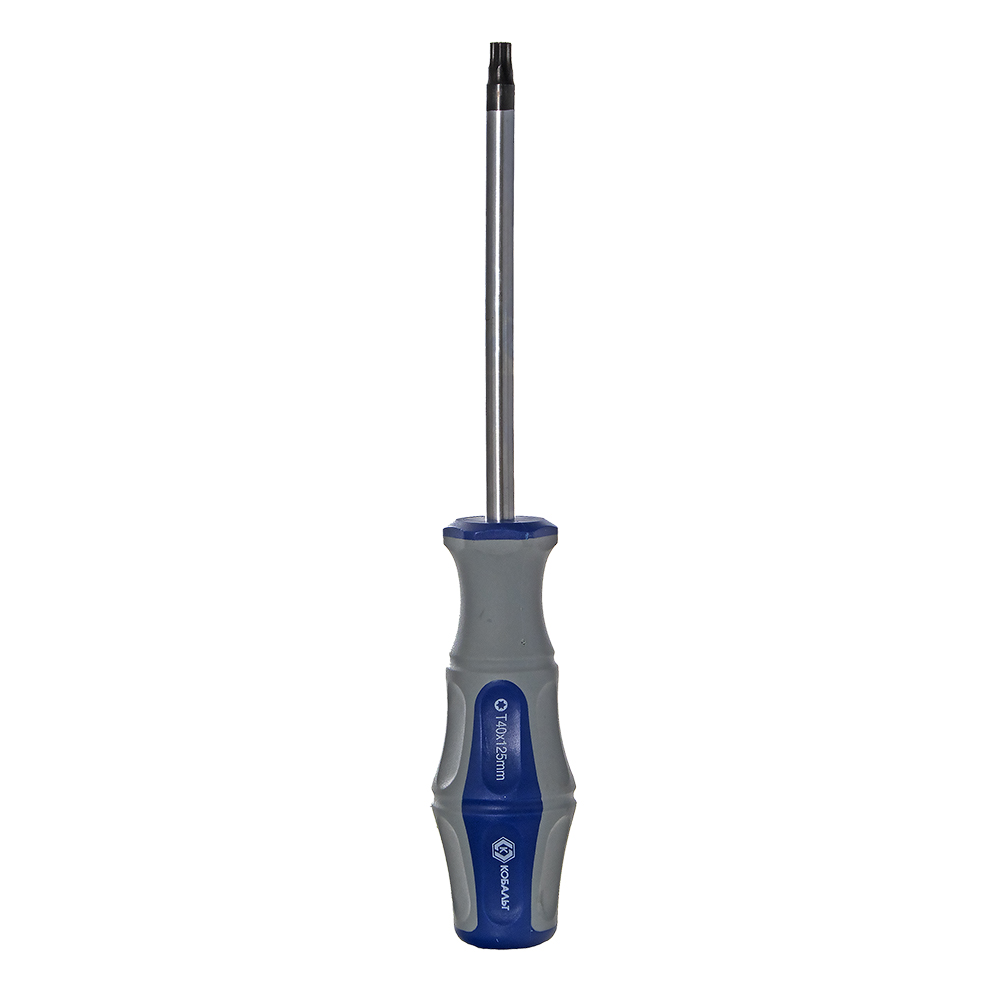 Отвертка с подвесом Torx Tamper-40х125 мм Ultra Grip КОБАЛЬТ CR-V 910-096