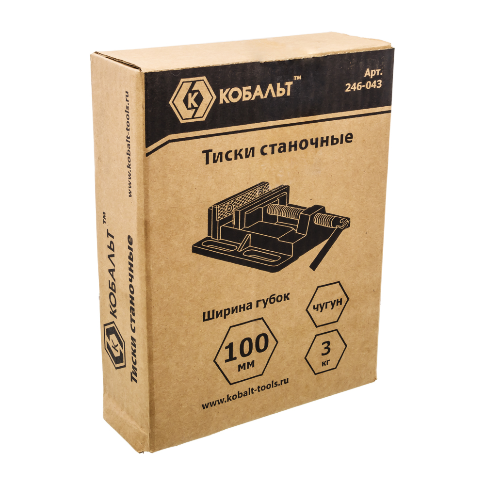 Станочные тиски КОБАЛЬТ 246-043
