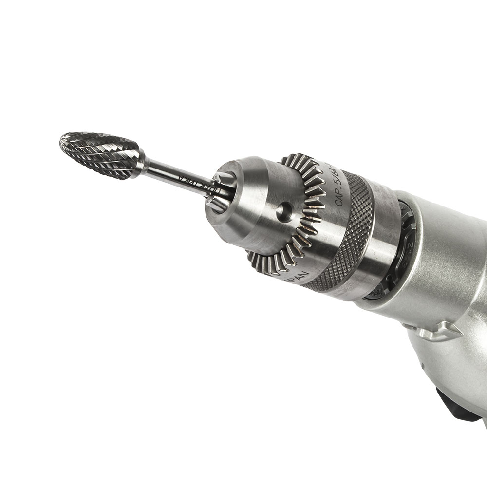Борфреза твердосплавная ПРАКТИКА тип F параболическая,16 х 25 мм, хвостовик 6 мм