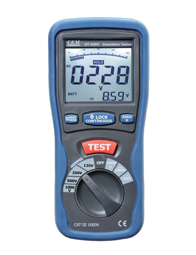 Мегаомметр CEM DT-5505