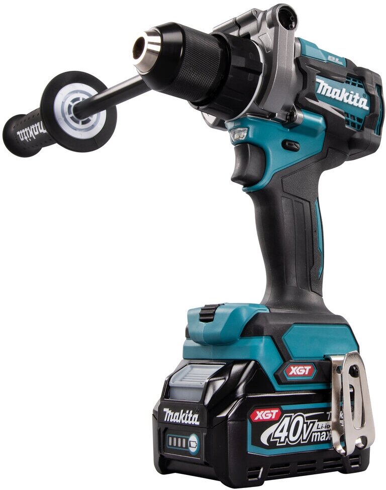 Дрель аккумуляторная безударная MAKITA DF001GZ (XGT BL 40В, 13мм, 140/68Нм, AFT, XPT, длина 182мм.), шт