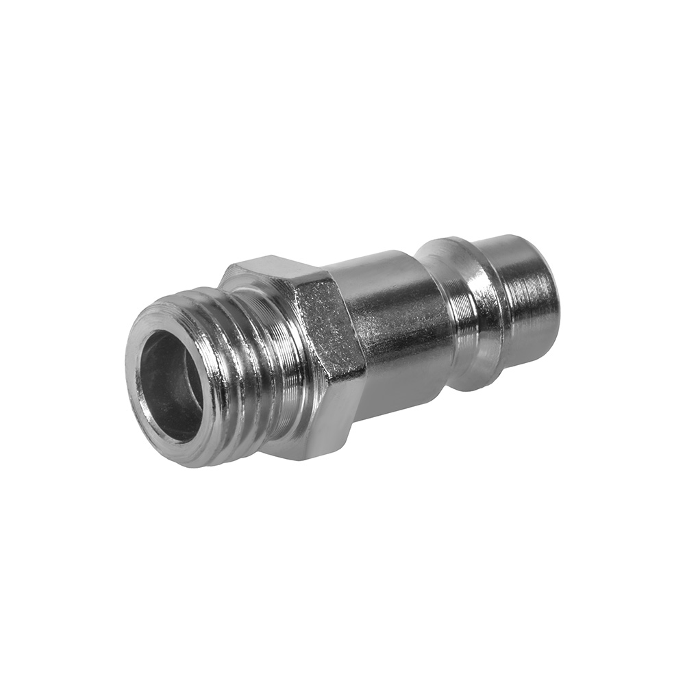 Фитинг-переходник  QE ( Ergus ) EQ-5, соединение папа EURO - папа резьба 1/4 "  (2 шт)