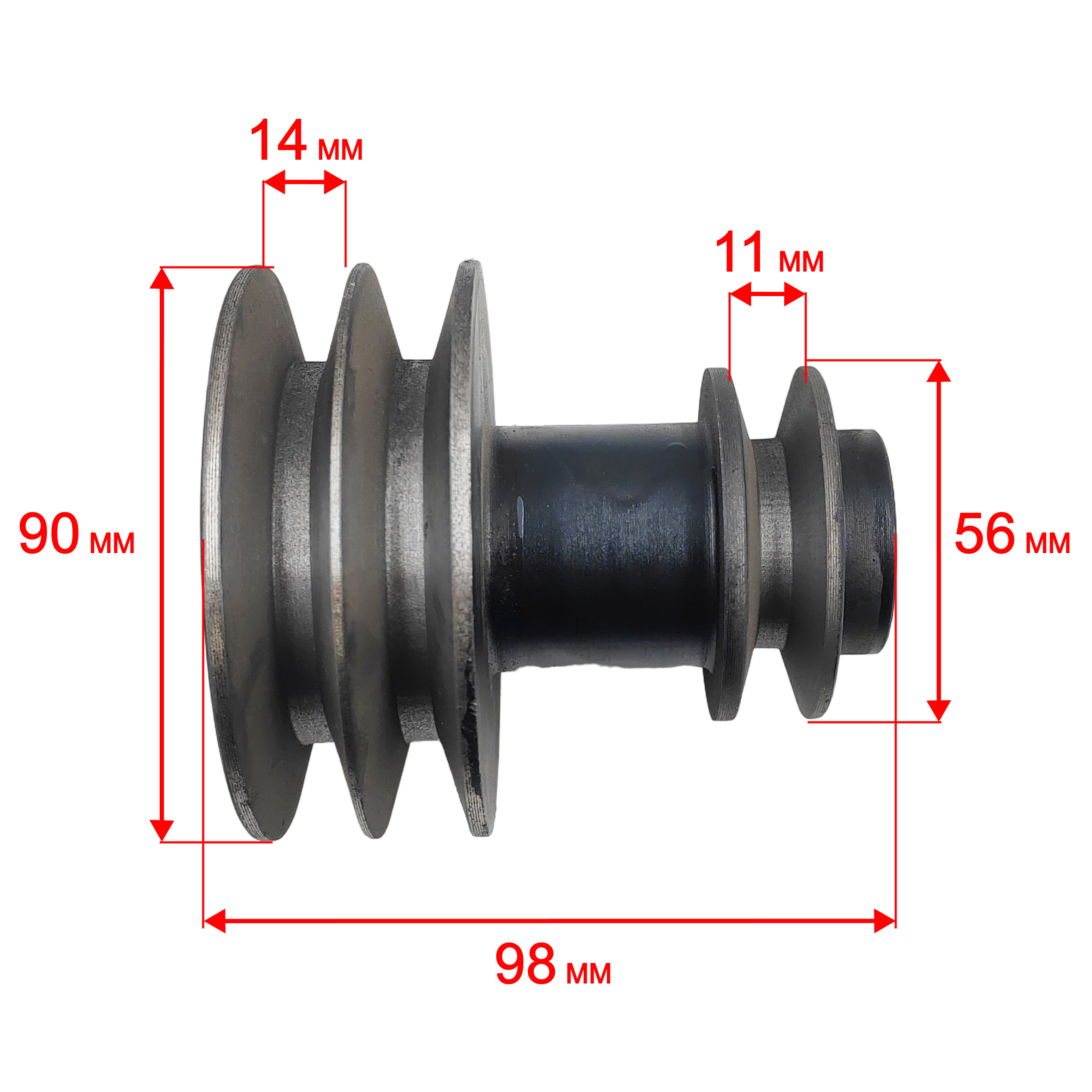 Шкив ведущий DDE ST9072ET  (796-627-152), шт