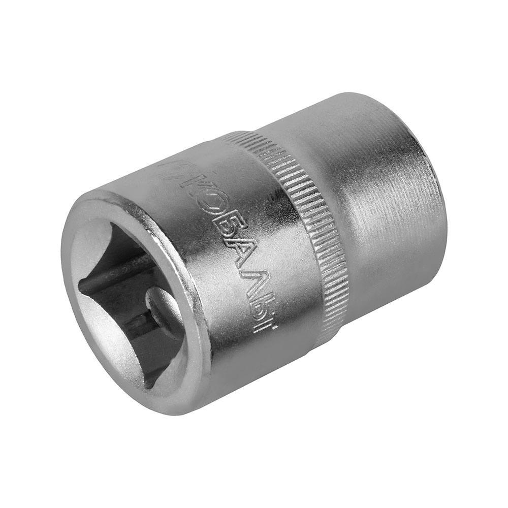 Головка торцевая КОБАЛЬТ 3/4", 22 мм, CR-V, подвес (923-149)