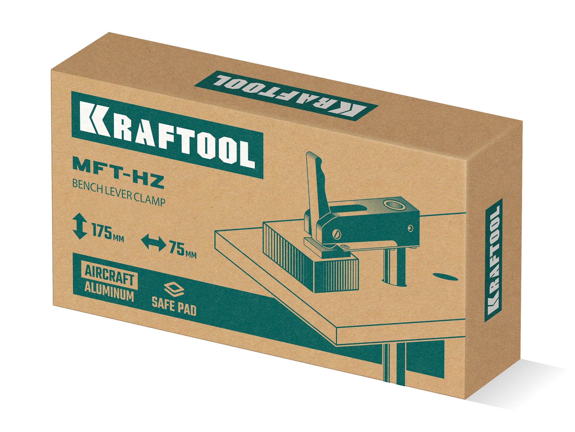 KRAFTOOL KRAFTFLEX MFT-HZ верстачный рычажный прижим (32809)