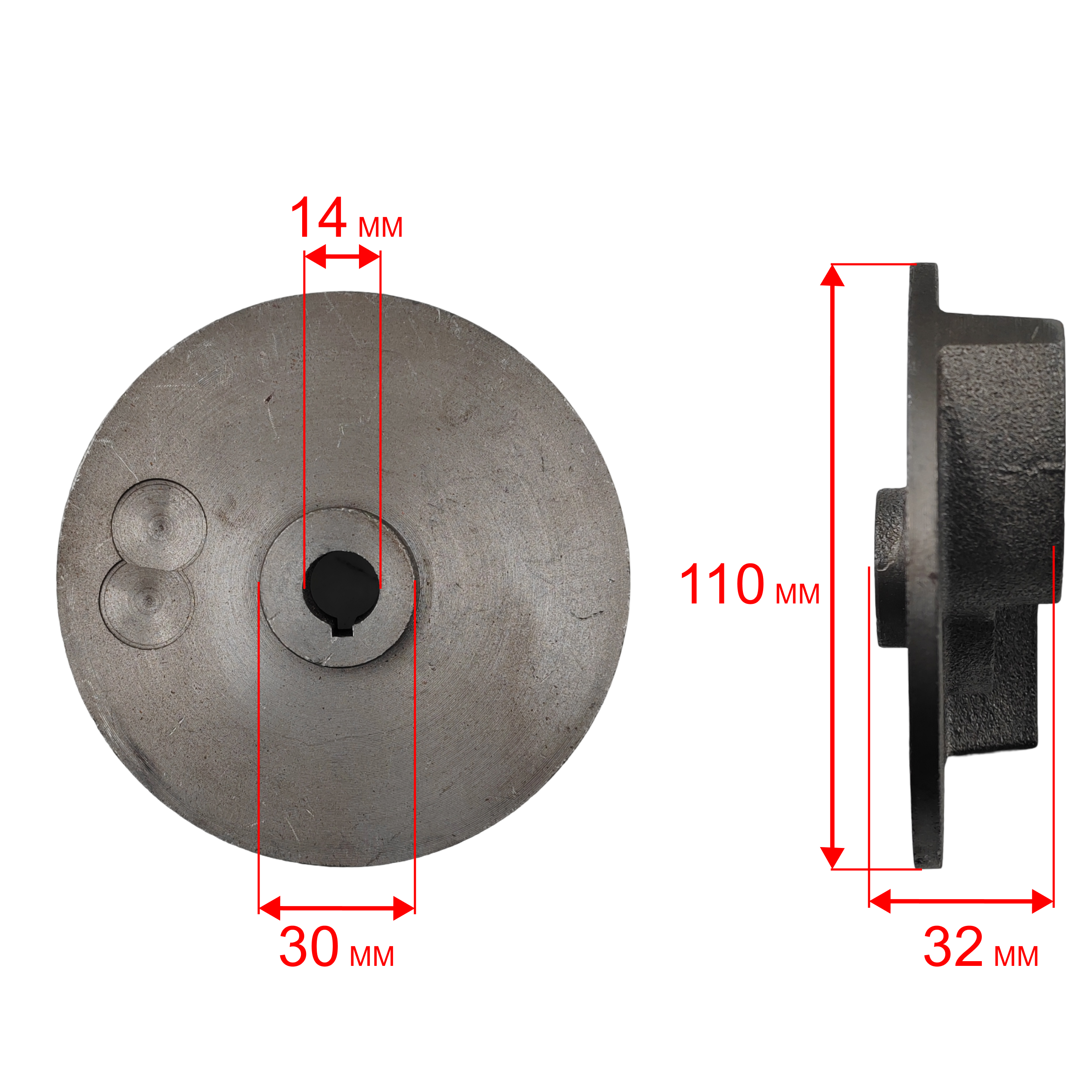 Крыльчатка QUATTRO ELEMENTI Sewage 500F Ci-Cut (909-075-039), шт