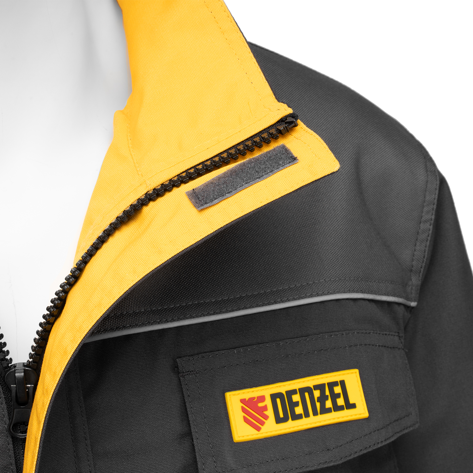 Куртка профессиональная рабочая, 65% полиэстер 35% хлопок, XXL Denzel