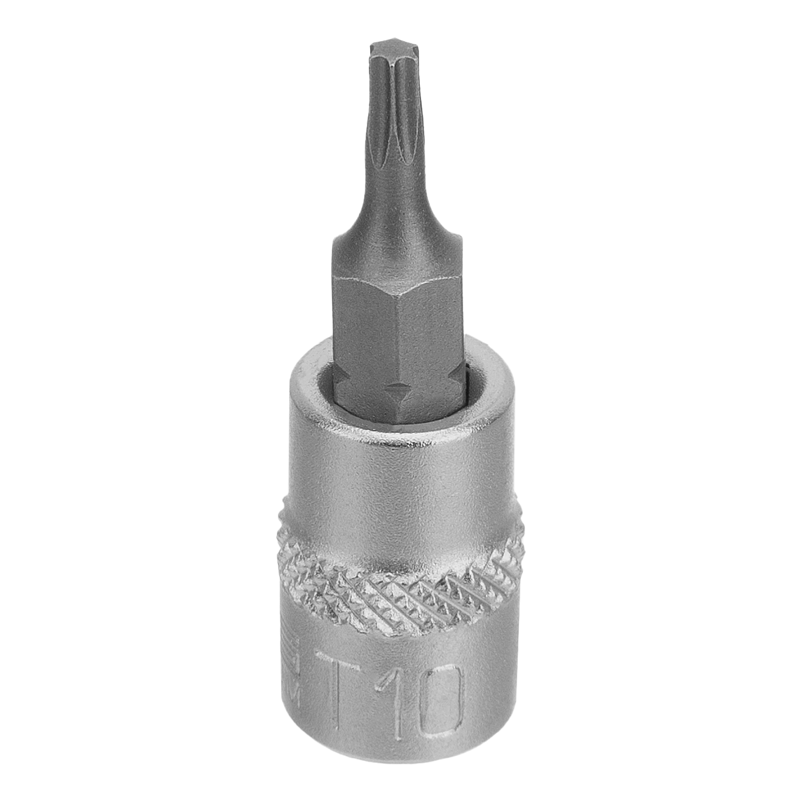 Головка с битой вставкой T10, квадрат 1/4, CrV Stels