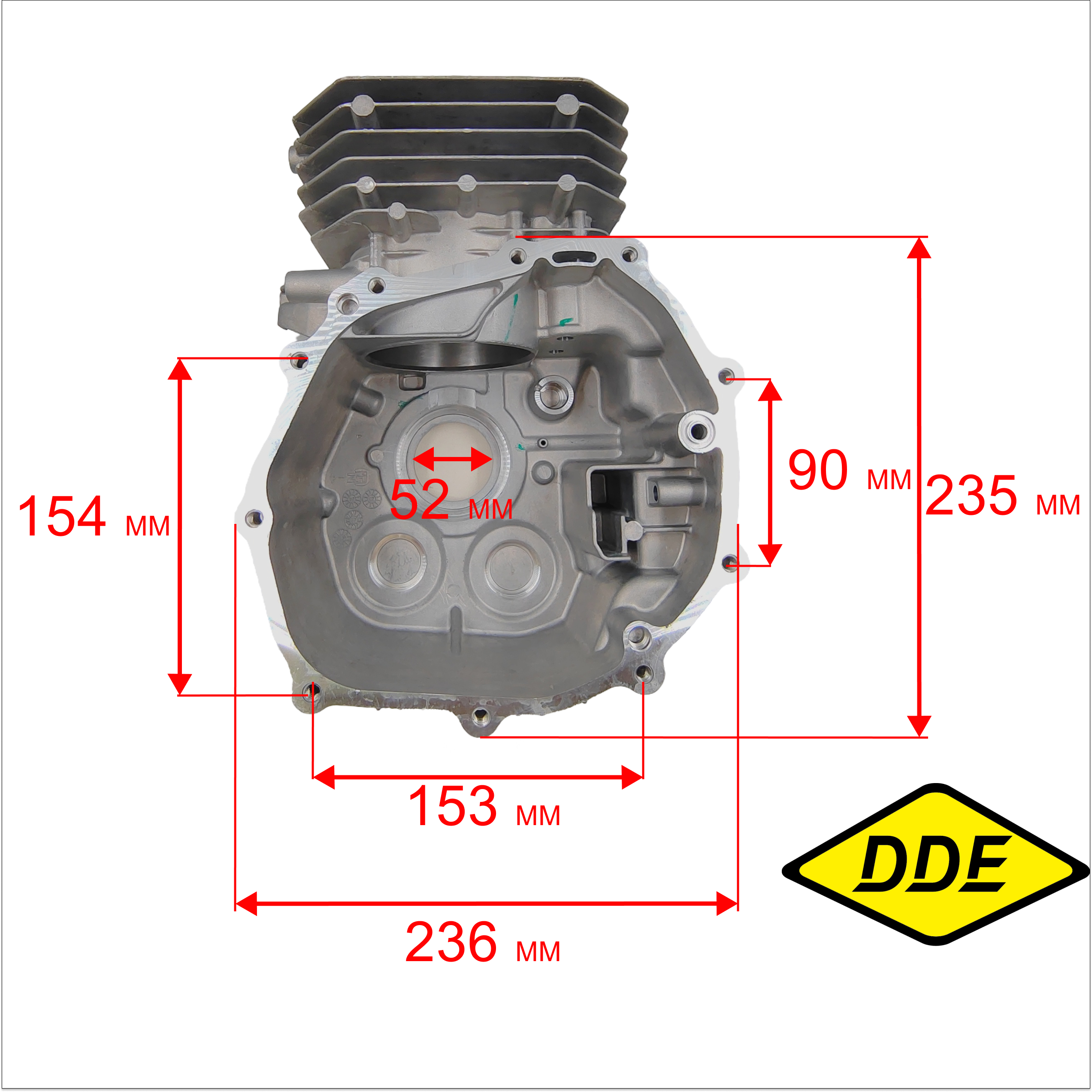 Цилиндр блок двигателя DDE LC1P92F-1 для трактора TR 102-300 (909-167-566), шт