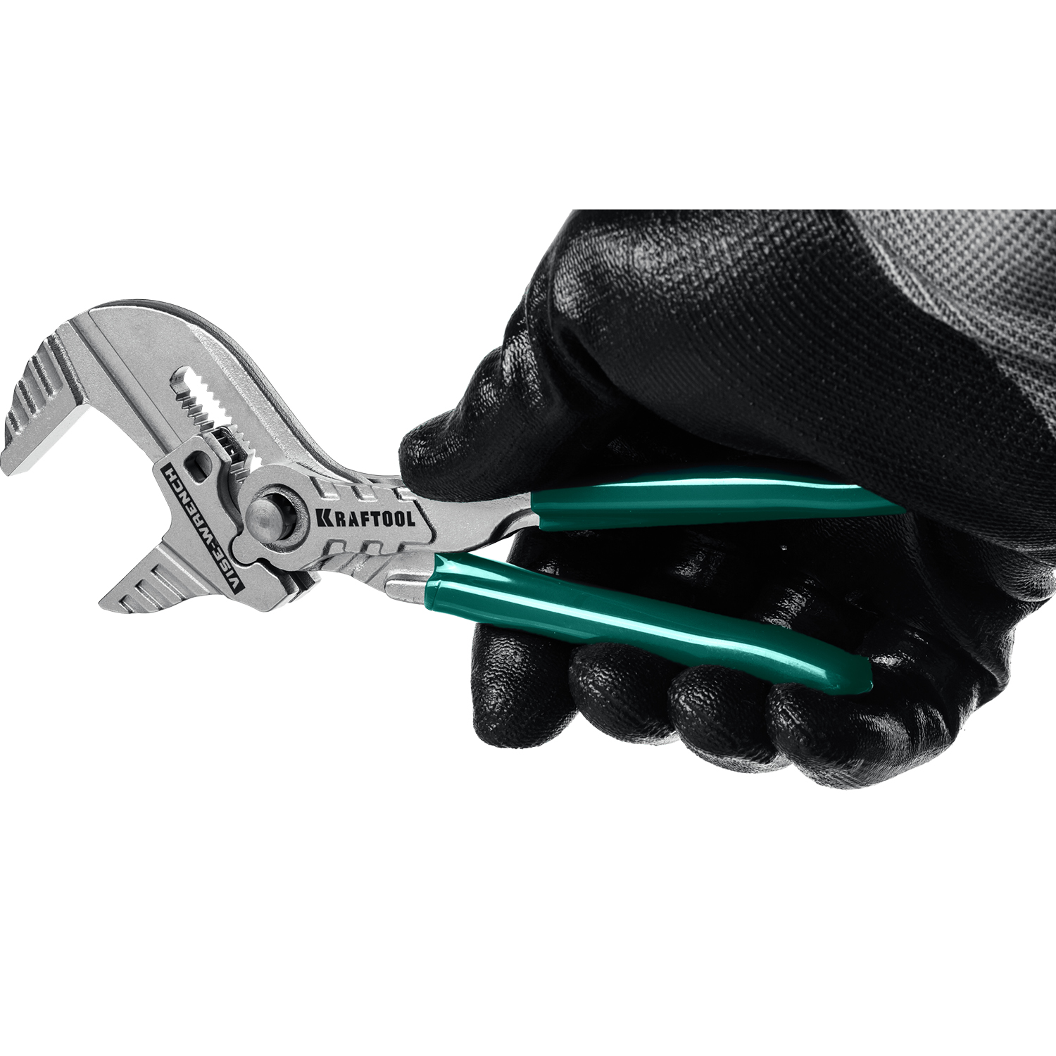 KRAFTOOL Vise-Wrench, 180 мм, клещи переставные-гаечный ключ (22063)