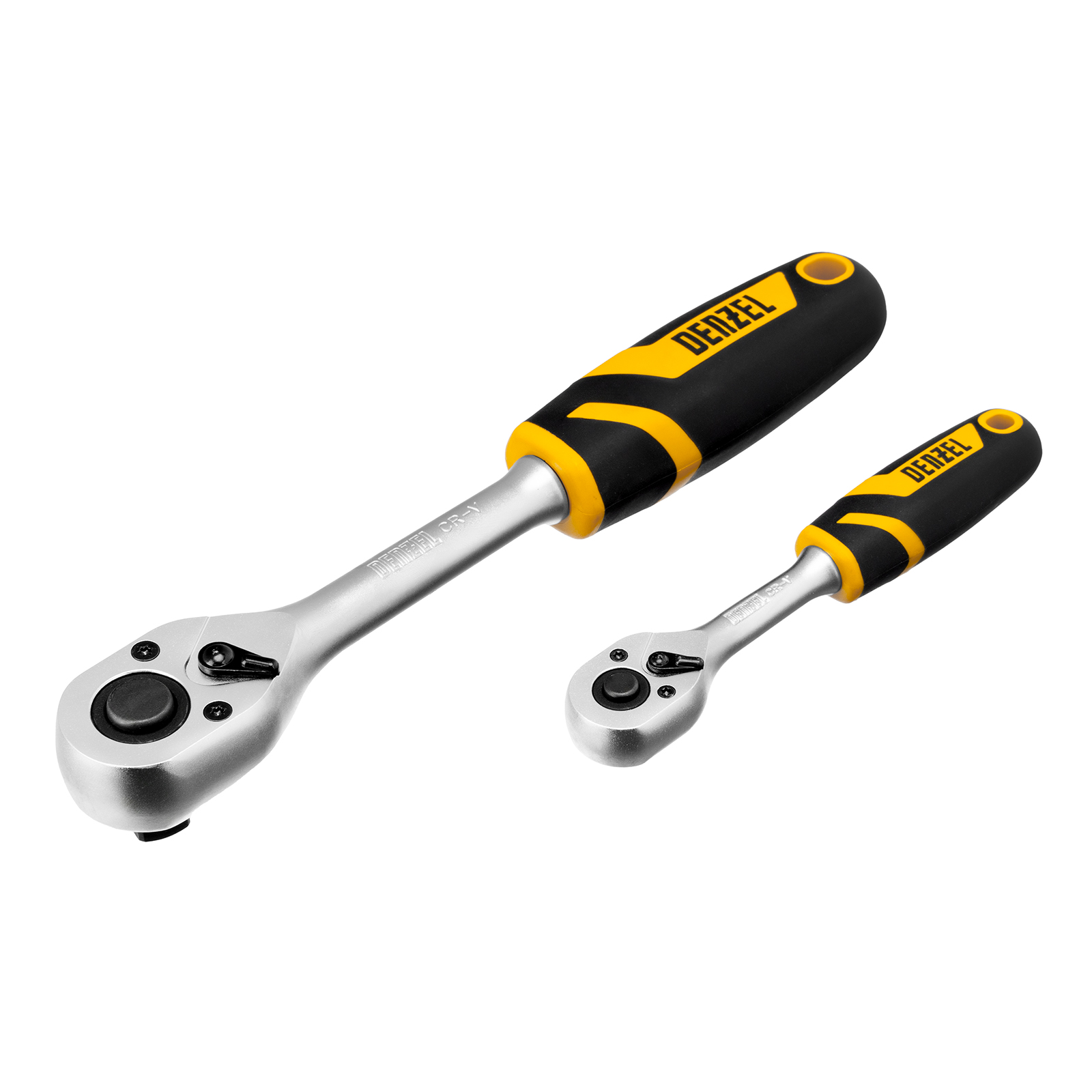Набор инструментов, 1/2", 1/4", CrV, S2, пластиковый кейс, 94 предмета Denzel