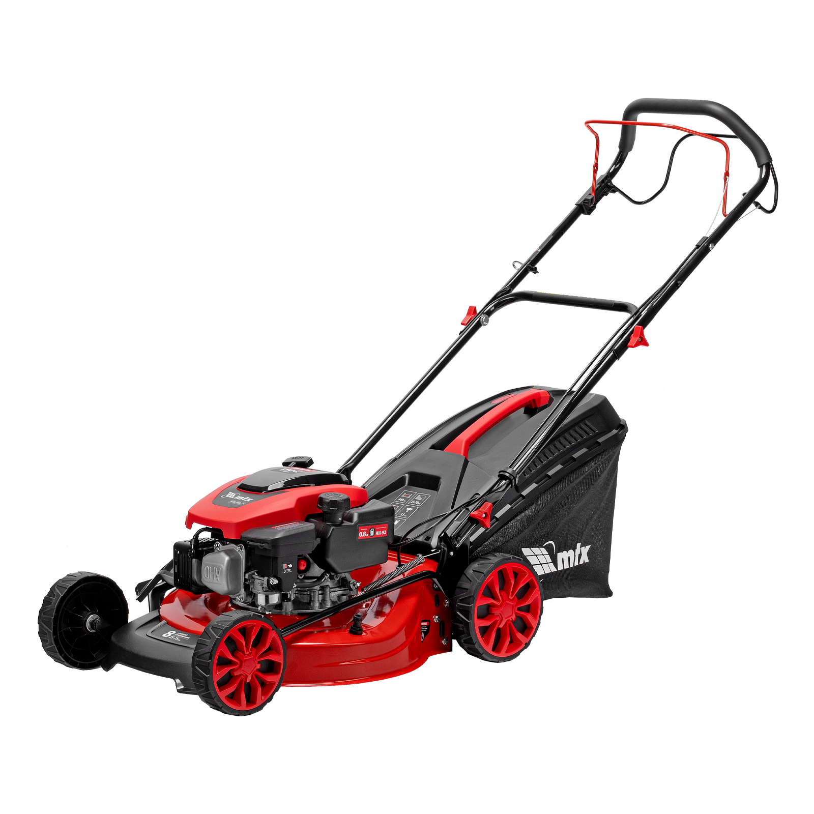 Газонокосилка бензиновая GLM-460-SP, 150 см3, 46см, привод, 50л  MTX