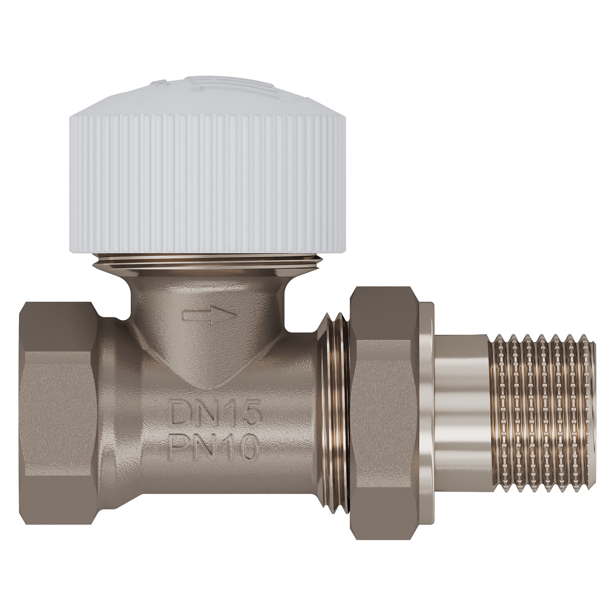 Клапан термостатический прямой Royal Thermo 1/2" М30х1,5