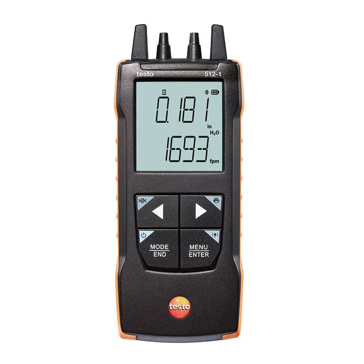 Дифференциальный манометр Testo 512-1 с подключением к приложению