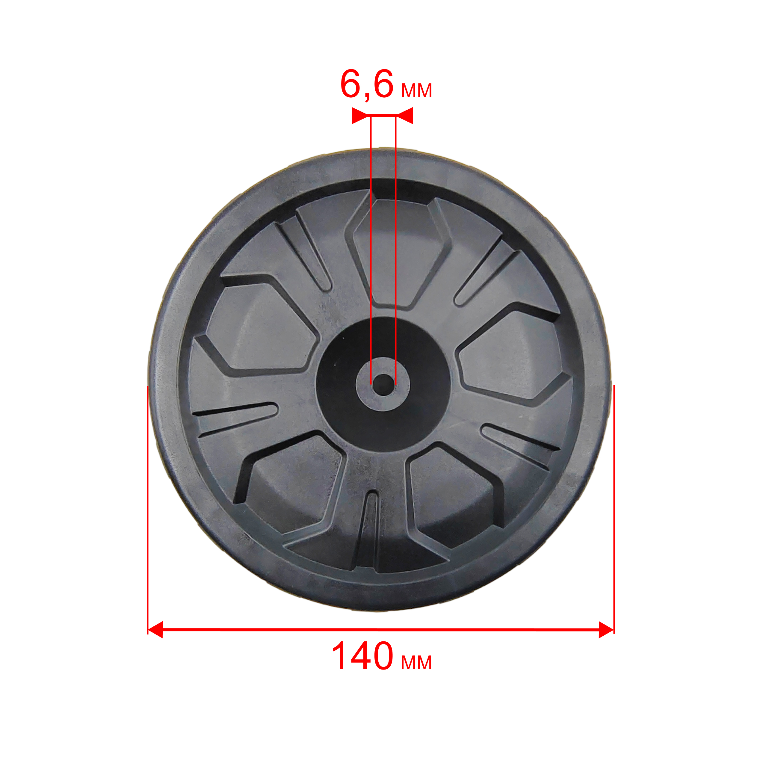 Колесо газонокосилки DDE LME3109 / LME3313, шт