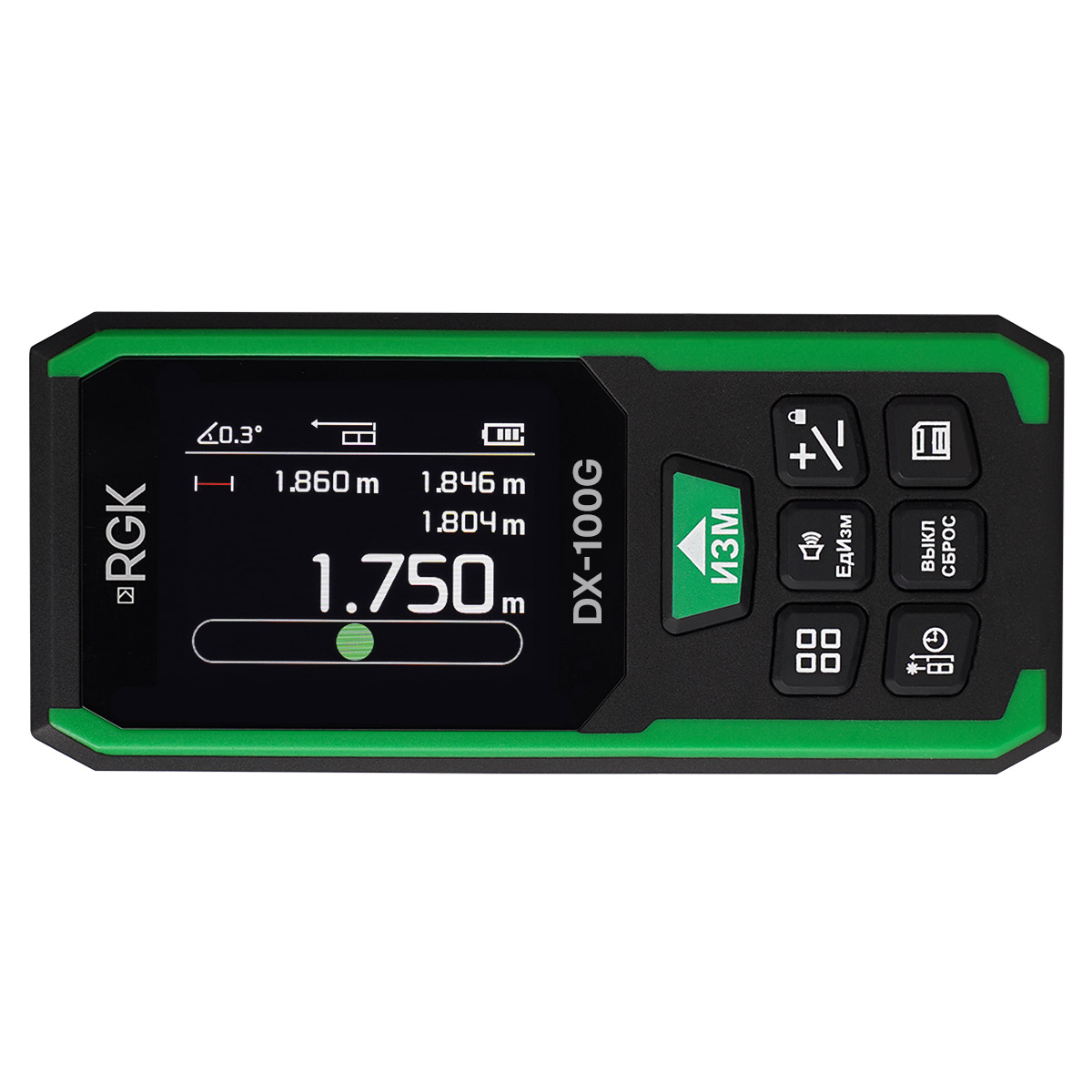 Лазерный дальномер RGK DX100G
