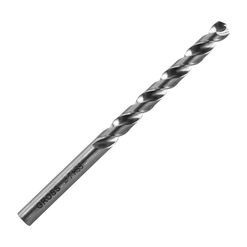 Сверло спиральное по металлу, 7 мм, HSS, 338 W Gross