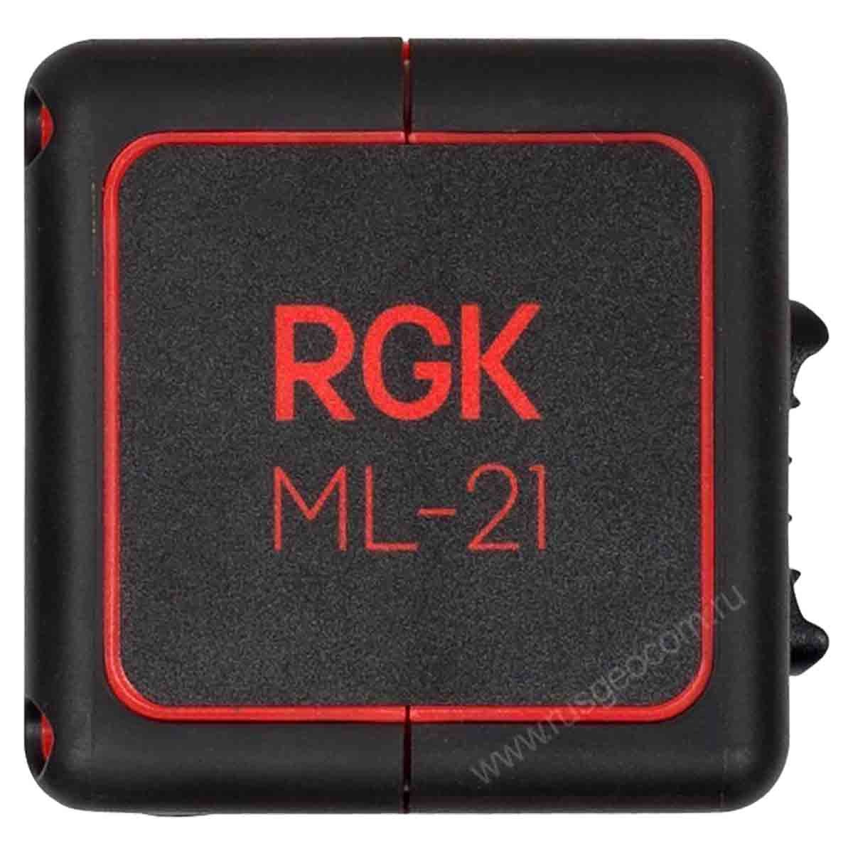 Лазерный уровень RGK ML-21 с калибровкой
