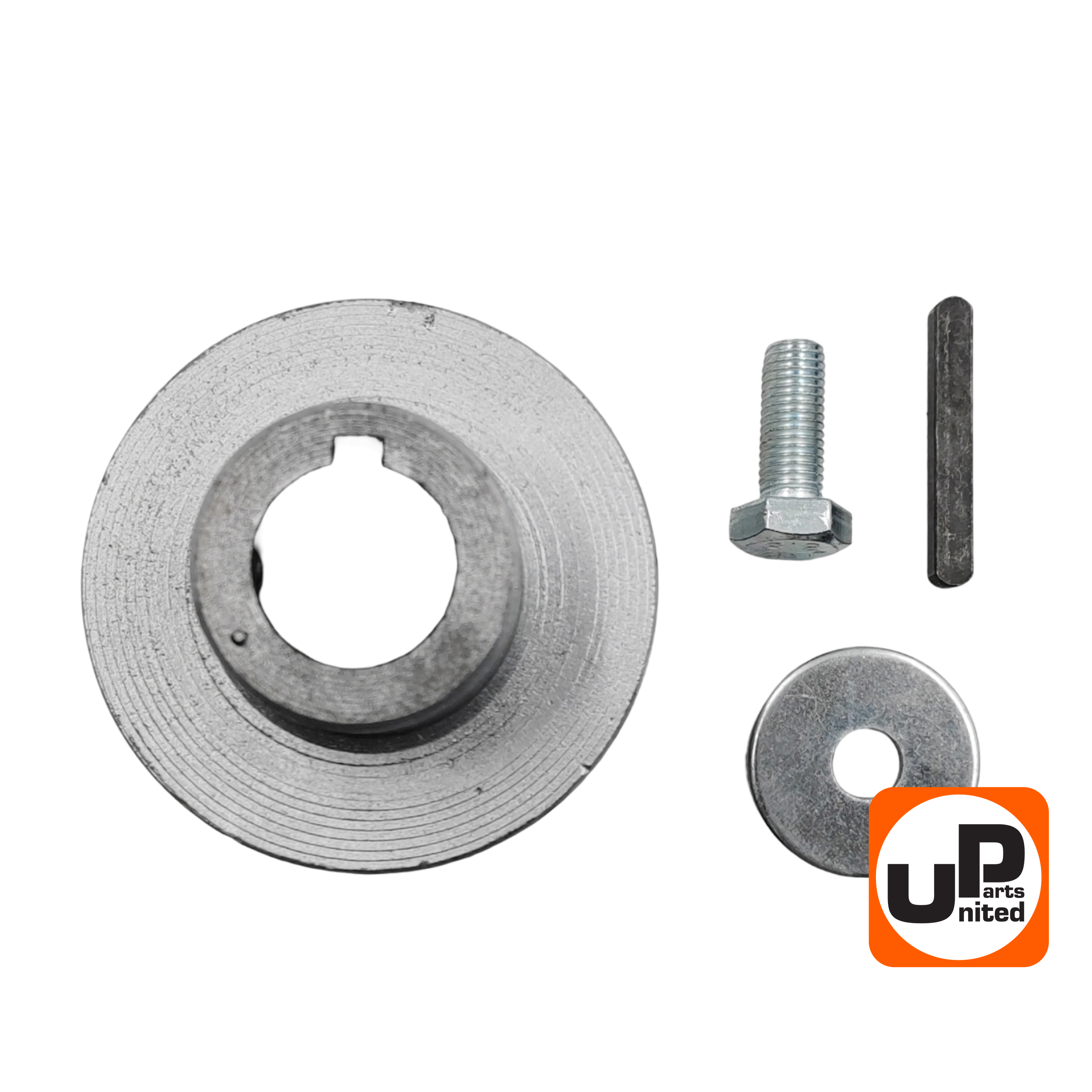 Шкив ведущий UNITED PARTS для 4T двигателя, d19,05xD60xH32мм, под два ремня 13мм, шт