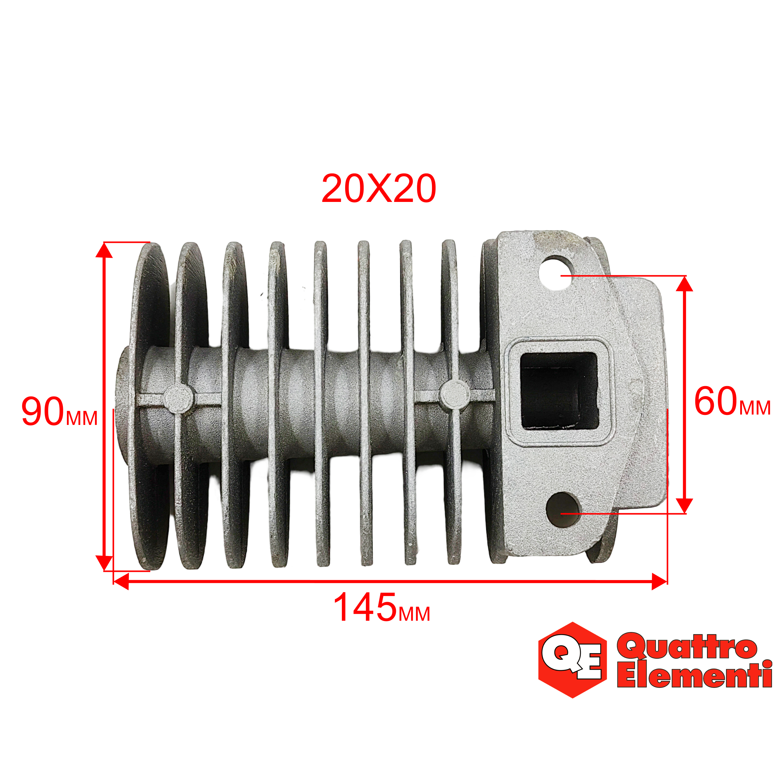 Патрубок QUATTRO ELEMENTI B360-50 (770-285-037), шт