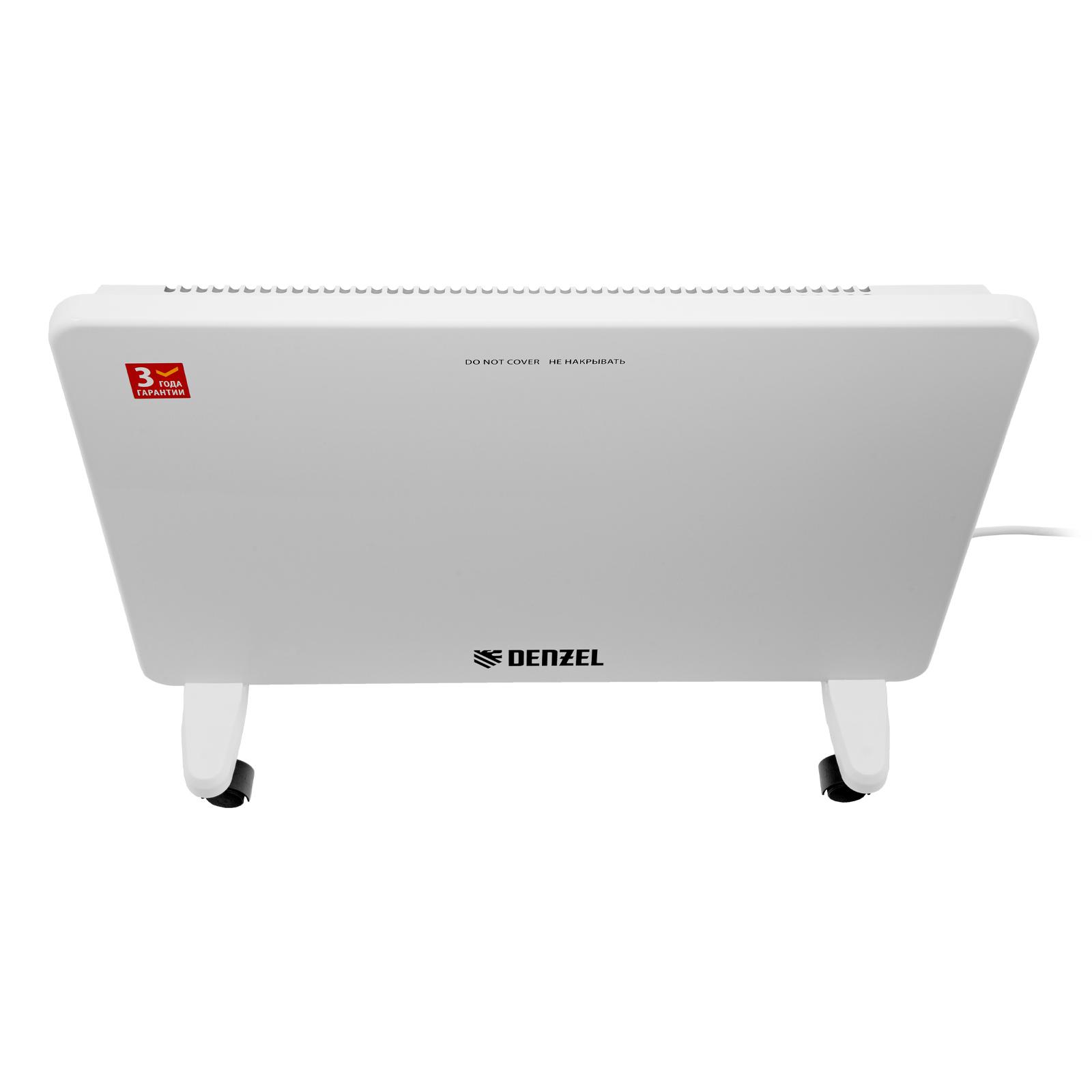Конвектор электрический XCE-1500, 230 В, 1500 Вт, Х-элемент, термостат, колеса Denzel