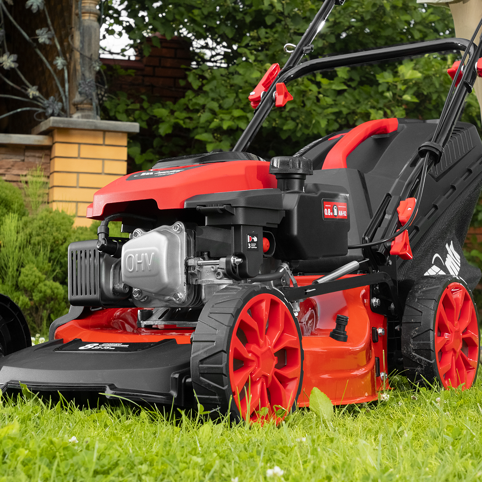 Газонокосилка бензиновая GLM-430, 150 см3, 43 см, 45л  MTX