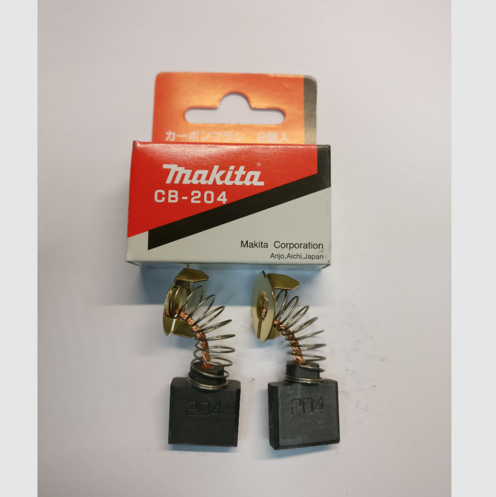Щетка графитовая MAKITA CB-204 7 Х 18 мм с пружиной 9069, GA9020/30/40, 2414NB --> 90-0435, пар