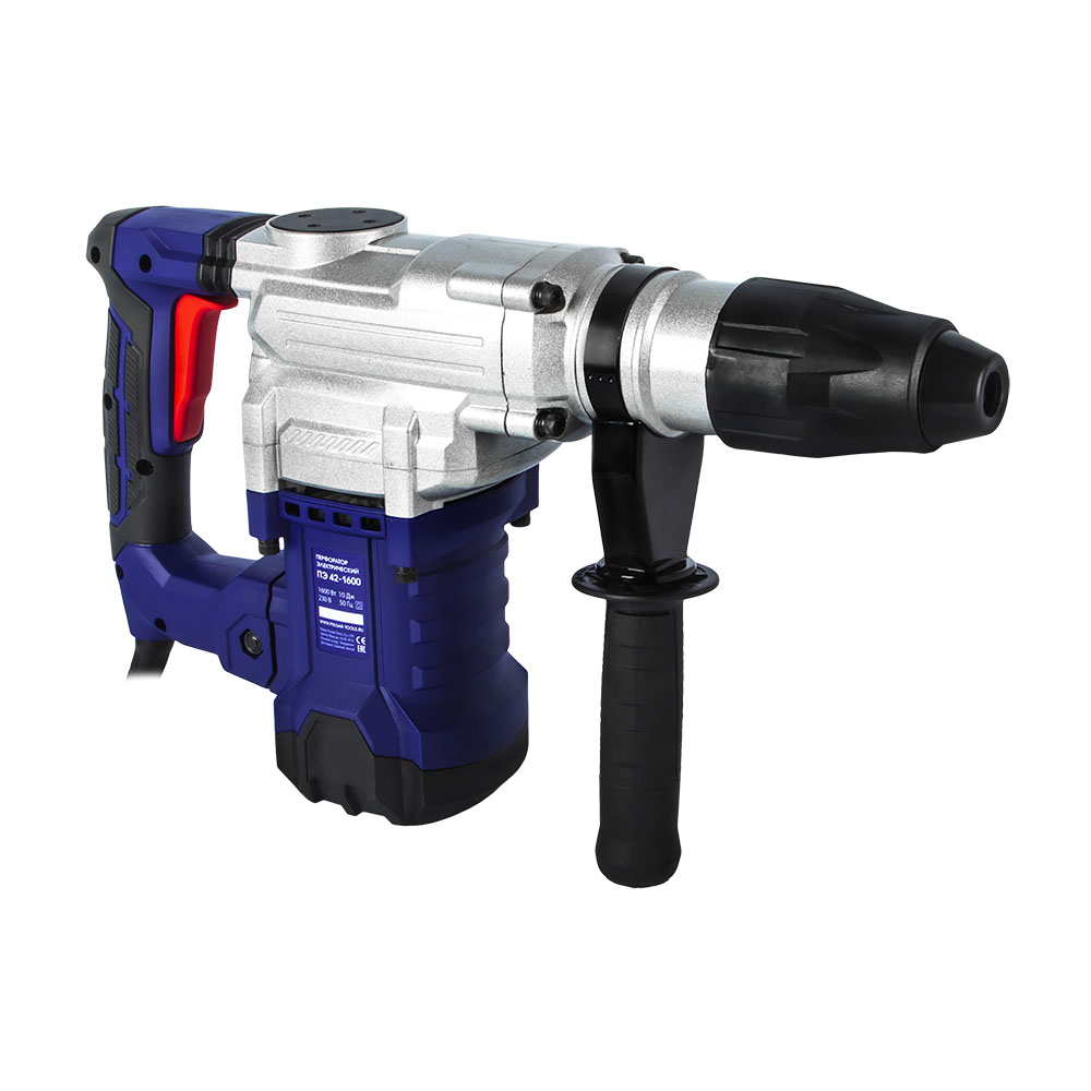 Перфоратор SDS-MAX ПУЛЬСАР ПЭ 42-1600 (1600Вт, 10Дж, 7.2кг) (900-836), шт