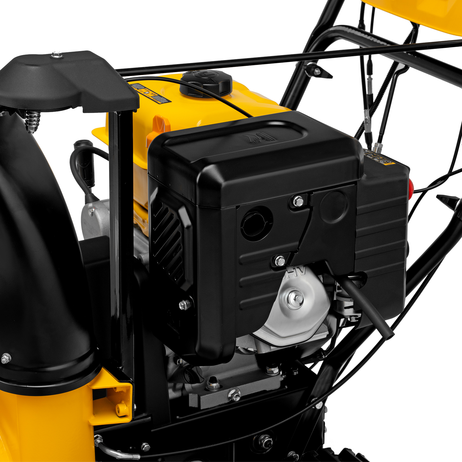 Бензиновая снегоуборочная машина SBL 711DT PRO, 420cc, гусеницы, эл.старт, блок. дифф. Denzel