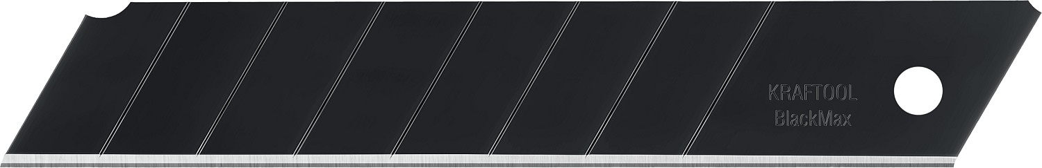 KRAFTOOL BLACK MAX, 18 мм, 10 шт, сегментированные лезвия (09602-18-S10)
