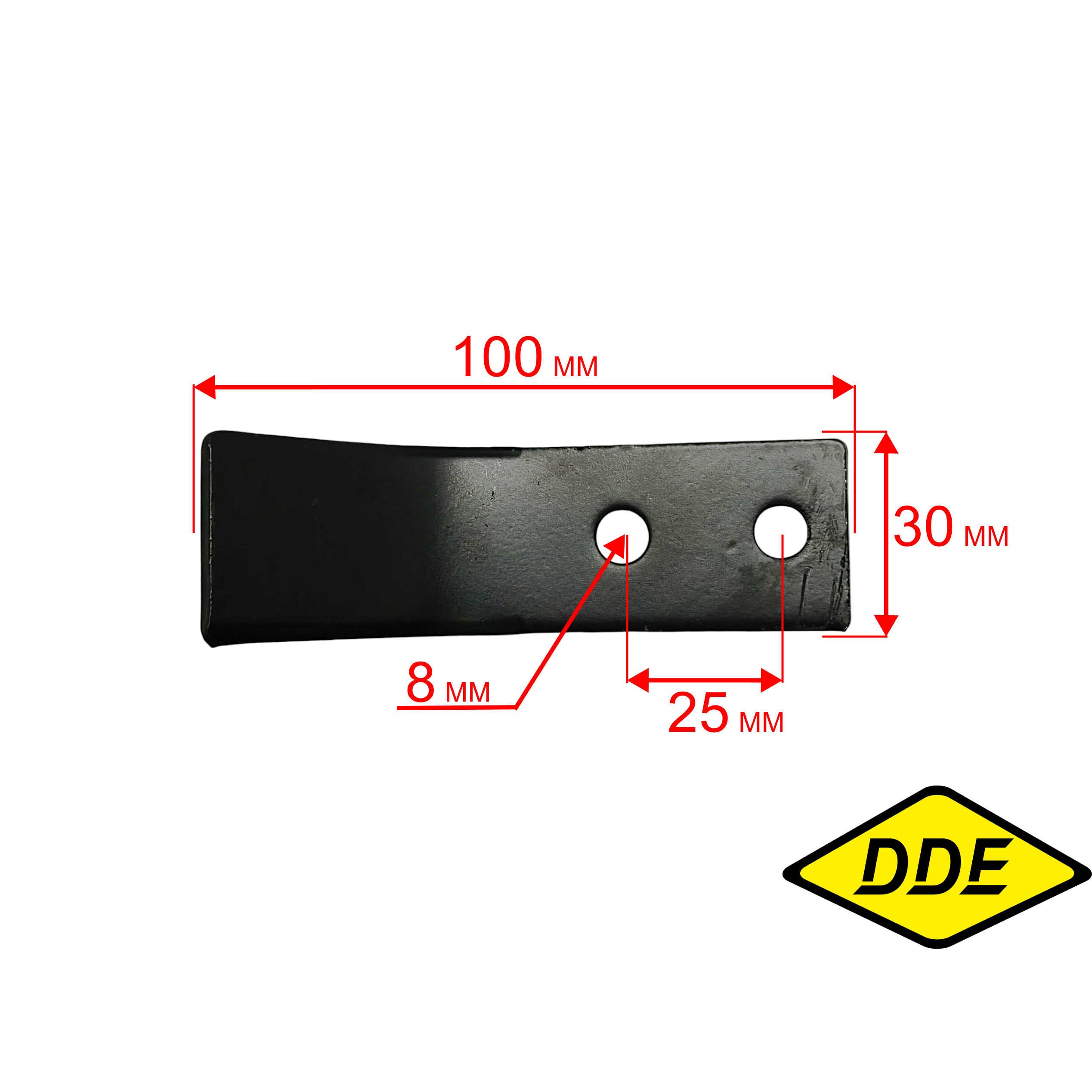 Нож для культиватора DDE BK-30 Пегас (1шт), шт