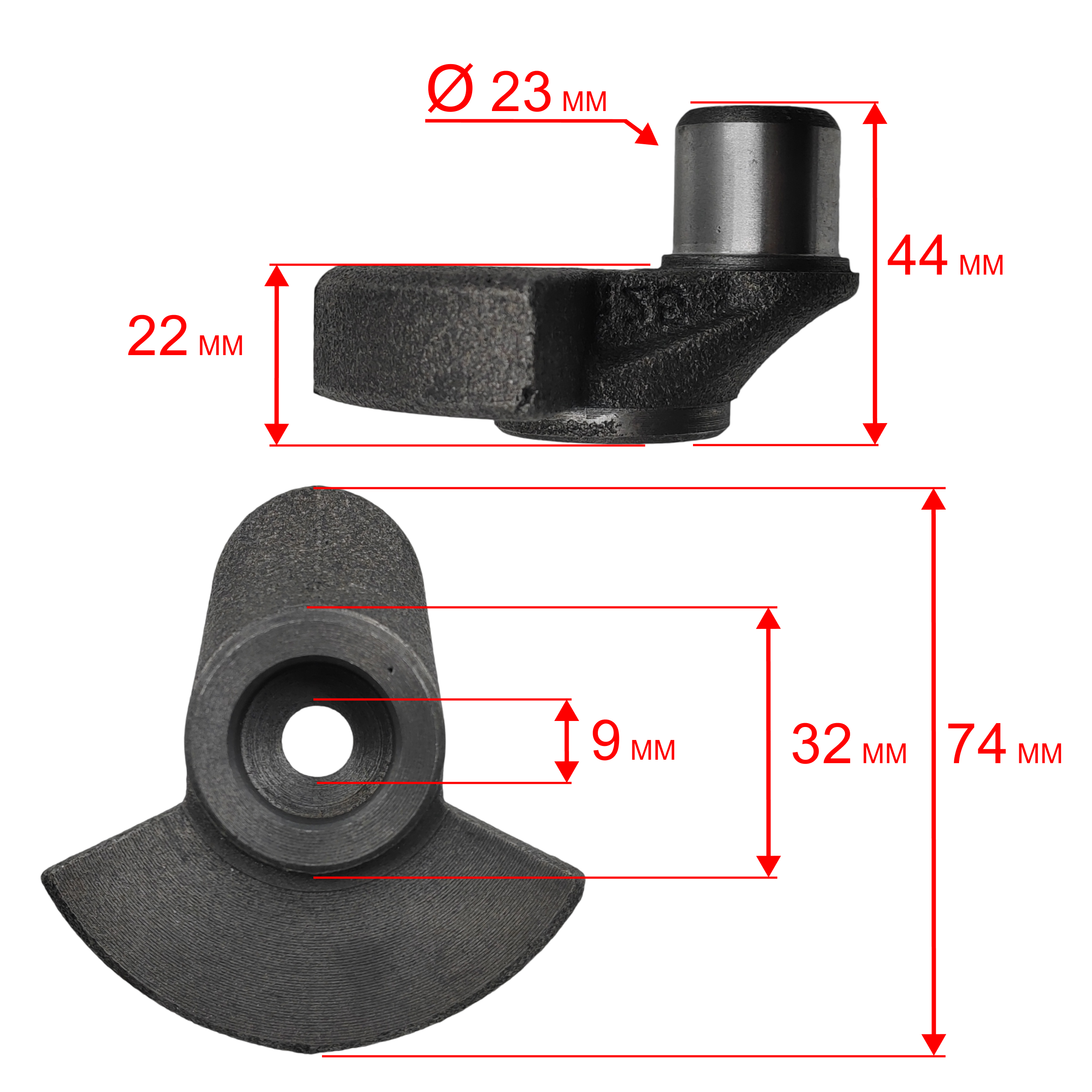 Коленвал QUATTRO ELEMENTI КМ 24/50-260 (248-481-022), шт