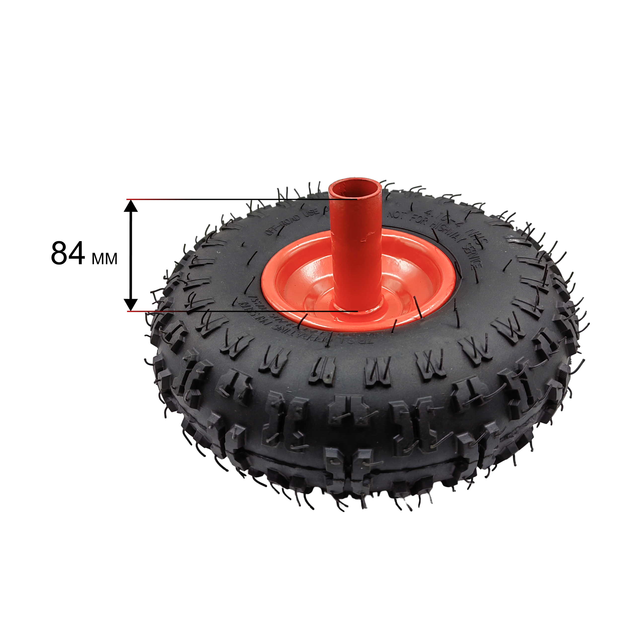 Колесо снегоотбрасывателя DDE 10 " для ST6556 в сборе , шт