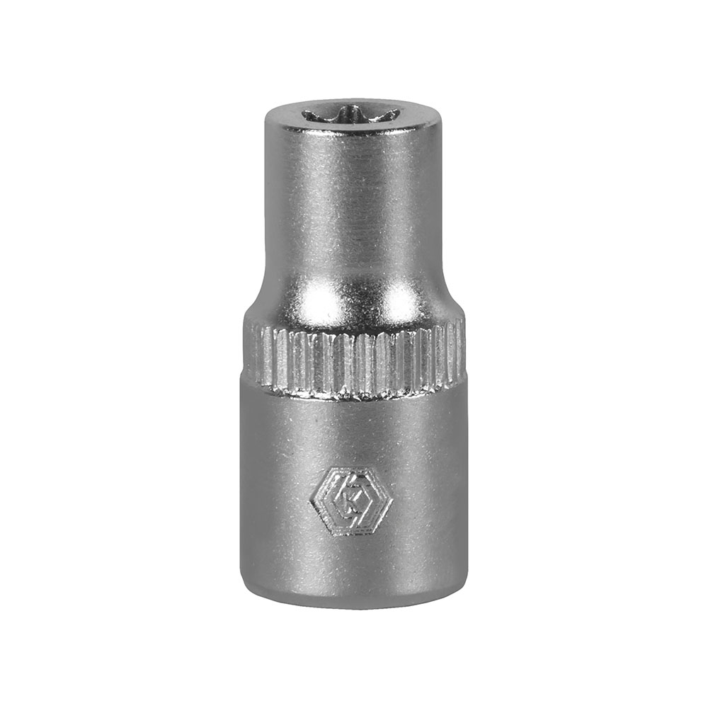 Головка торцевая КОБАЛЬТ 1/4", TORX  E6, CR-V, подвес (922-098)