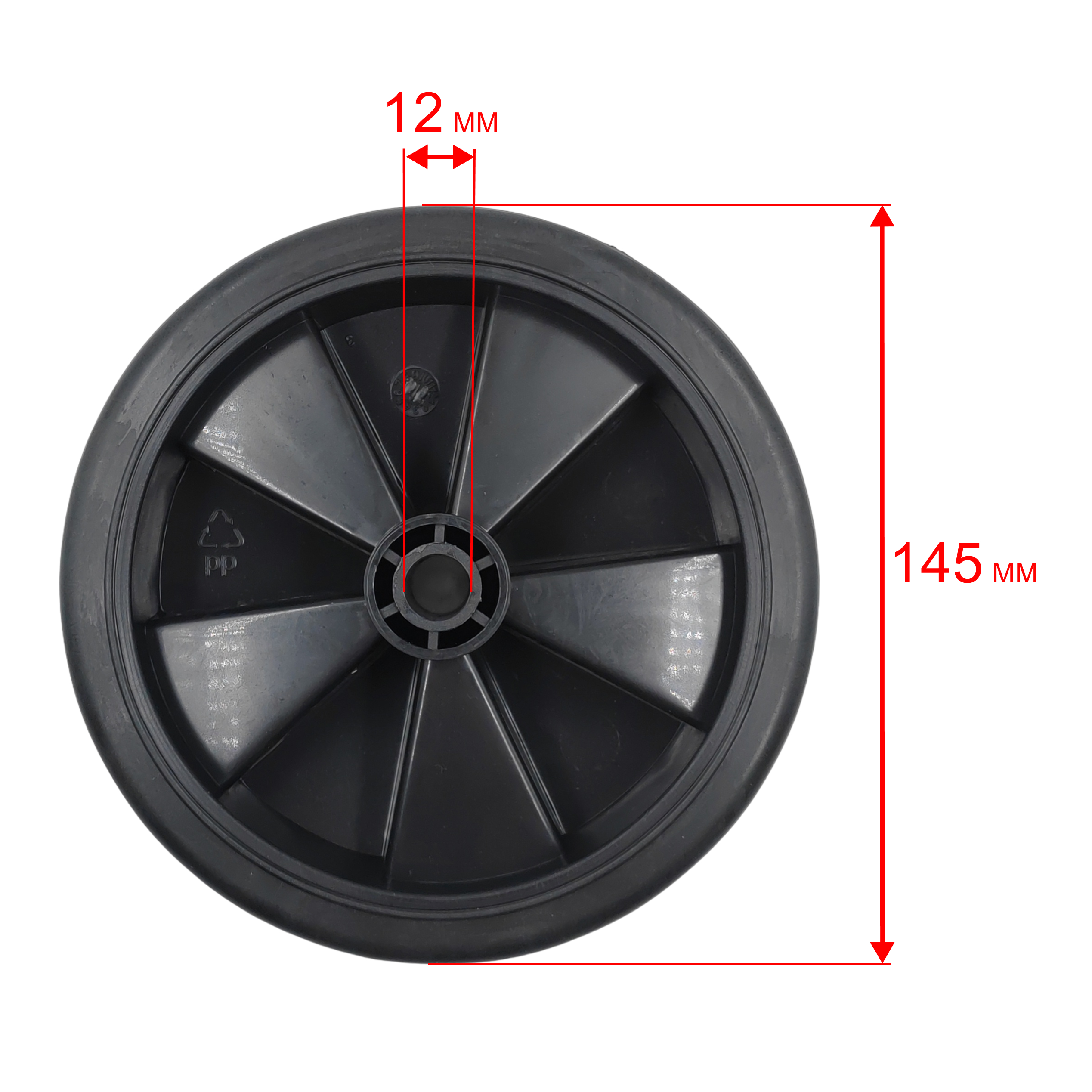 Колесо компрессора QUATTRO ELEMENTI d-150мм (770-278-066), шт