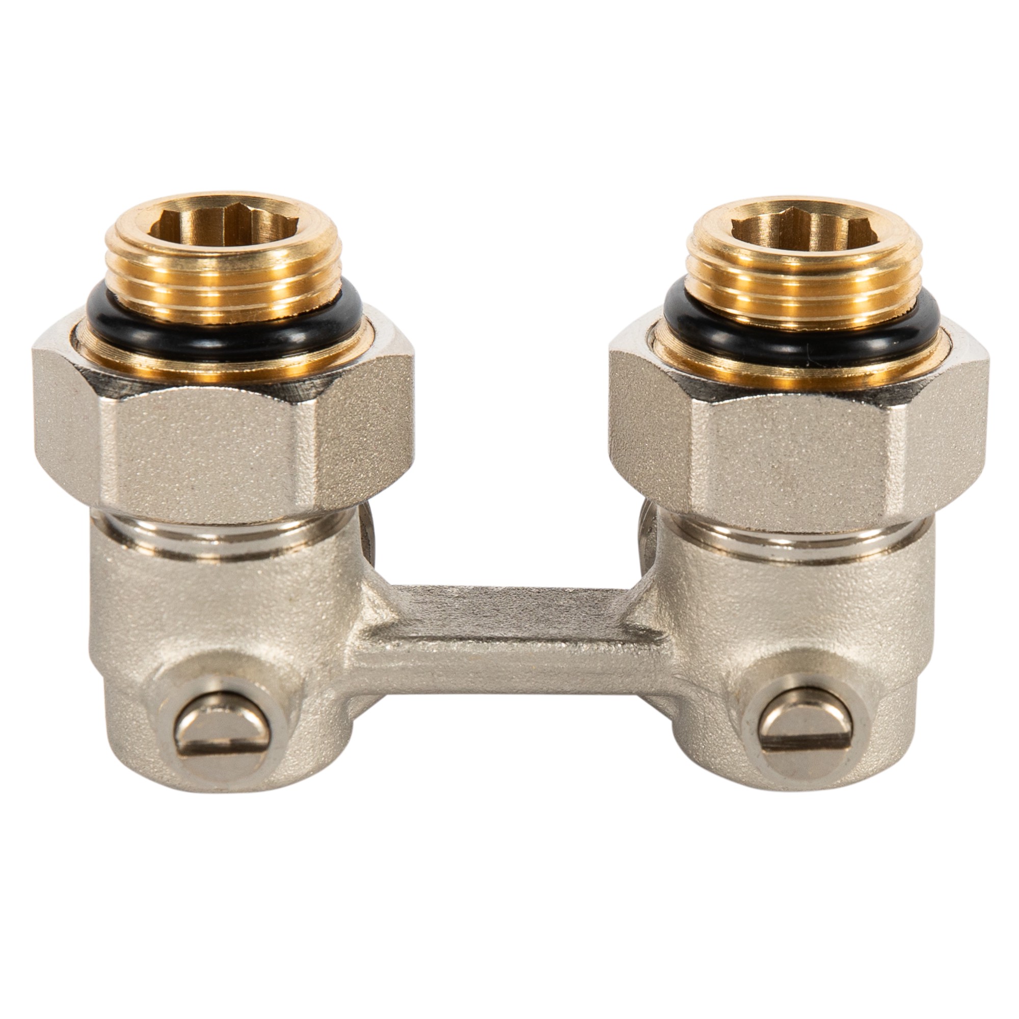 Узел нижнего подключения Royal Thermo угловой 1/2"х3/4"EK RTE 07.00002А