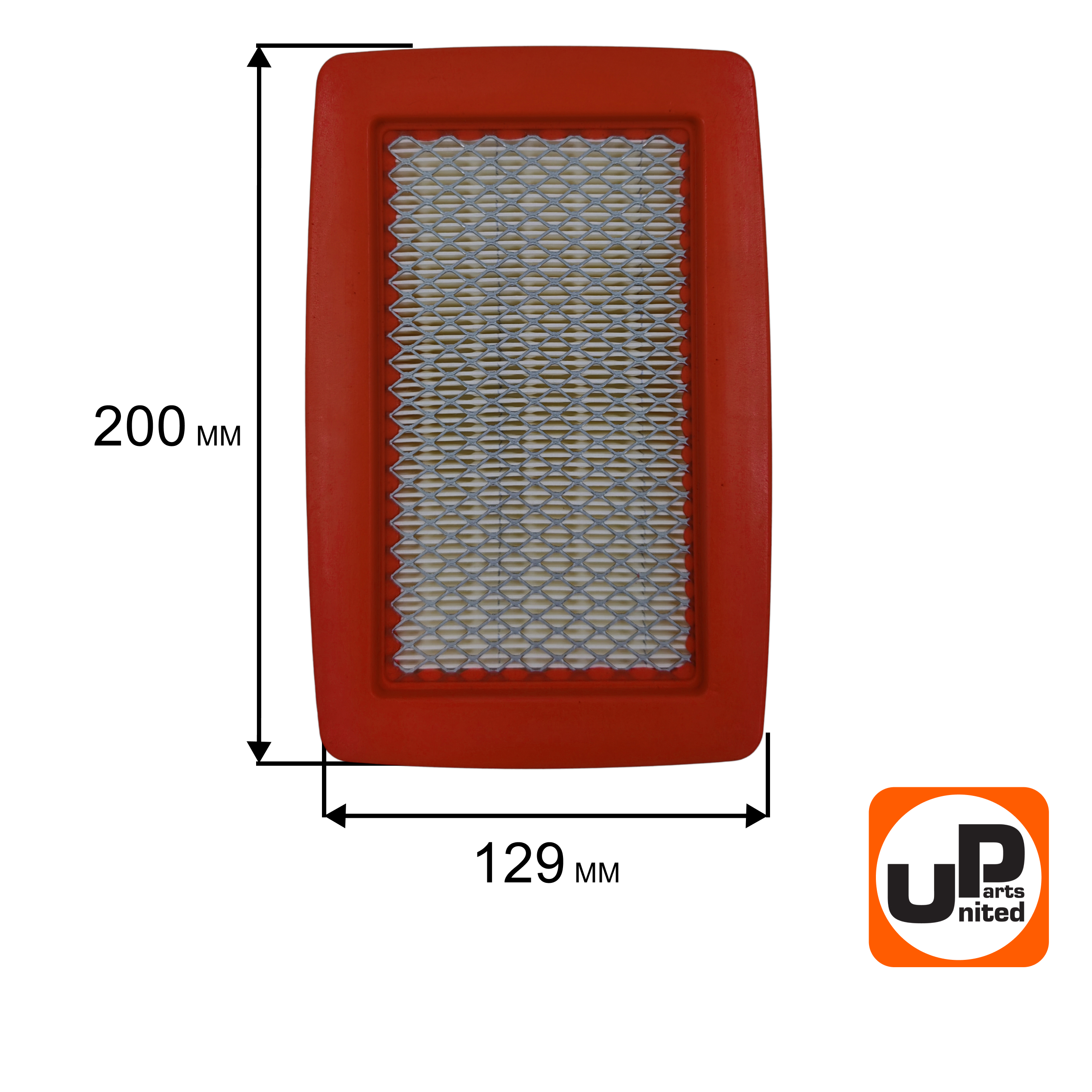 Фильтр воздушный UNITED PARTS для HUSQVARNA 580BTs 5126520-01 (90-1025), шт