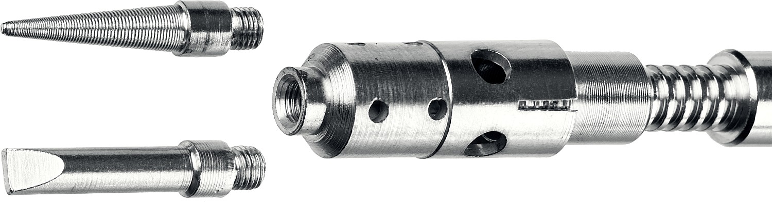 STAYER MS 300, 40 Вт, 1200°С в наборе: 4 в 1, горелка, фен, 2 жала, газовый паяльник (55506-H4)