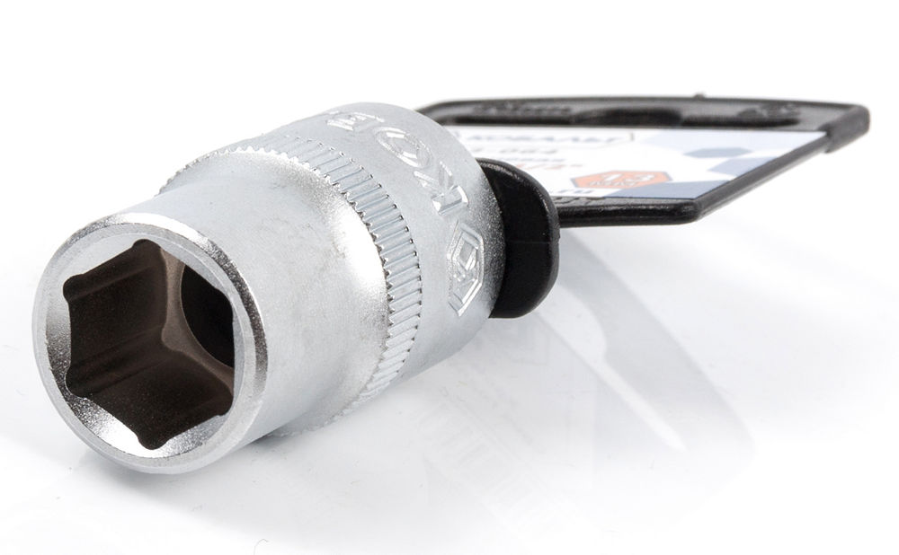 Головка торцевая КОБАЛЬТ 1/2", 13 мм, Cr-V(1 шт.) подвес