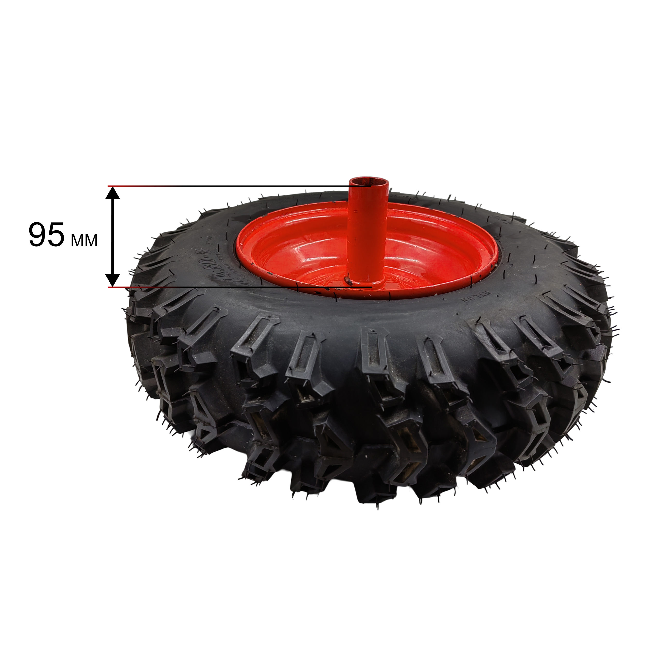 Колесо снегоотбрасывателя DDE ST1176LE левое в сборе (16x4.80-8L), шт