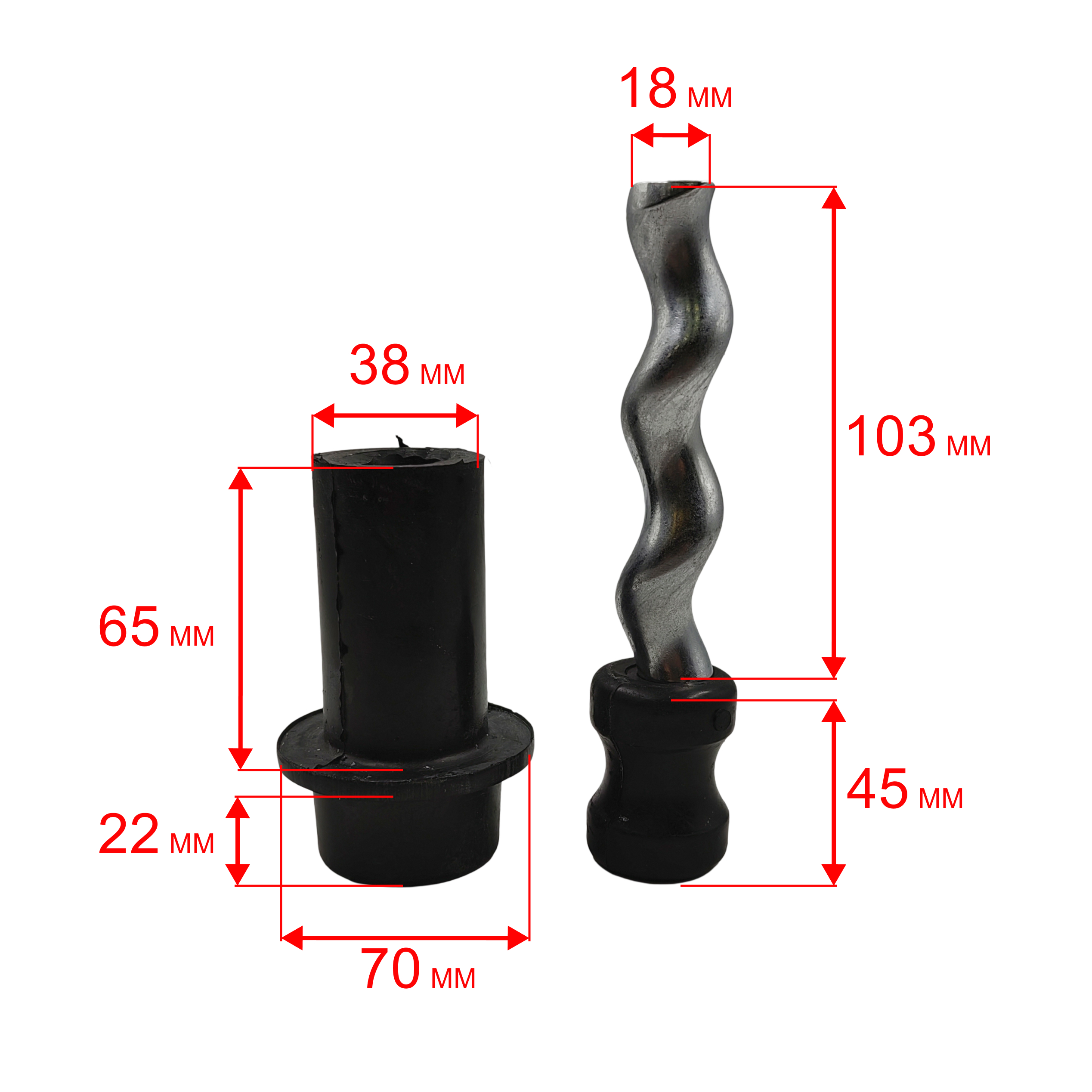 Шнек QUATTRO ELEMENTI ELICA500 +обойма (246-975-009), шт