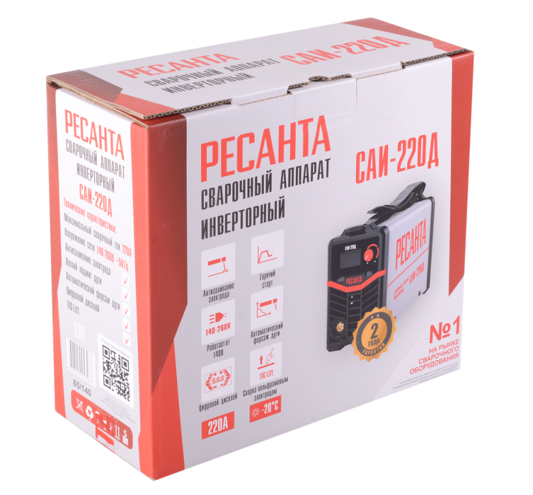 Сварочный аппарат инверторный Ресанта САИ-220Д